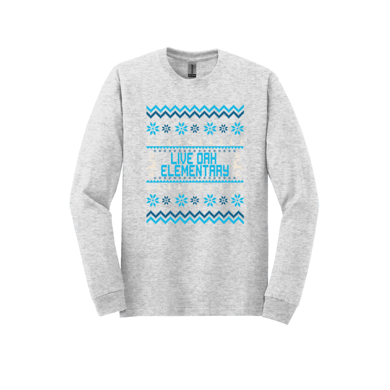 Live Oak Elementary Sweater- Blues (Shirt/Long Sleeve/Crewneck/Hoodie)