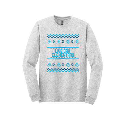 Live Oak Elementary Sweater- Blues (Shirt/Long Sleeve/Crewneck/Hoodie)