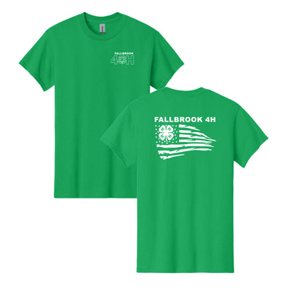 Fallbrook 4-H ADULT Unisex Shirt - Left Chest/Back Design