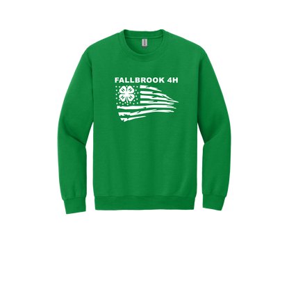 Fallbrook 4-H - ADULT Unisex Crewneck- Front Design