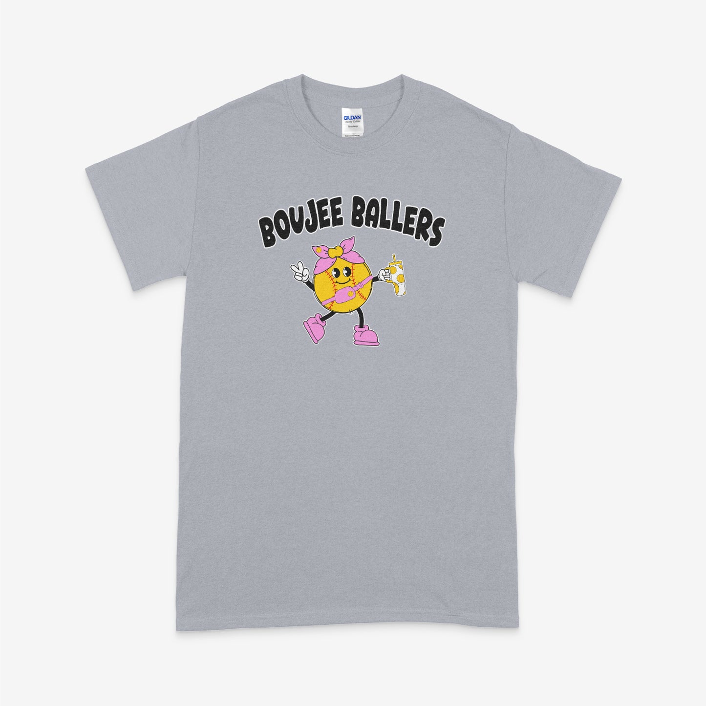 Boujee Softball Unisex Shirt, Crewneck, Hoodie