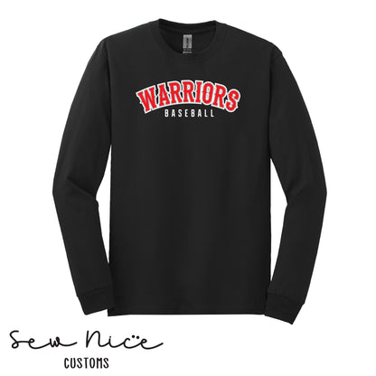 YOUTH-Warriors Baseball Long Sleeve