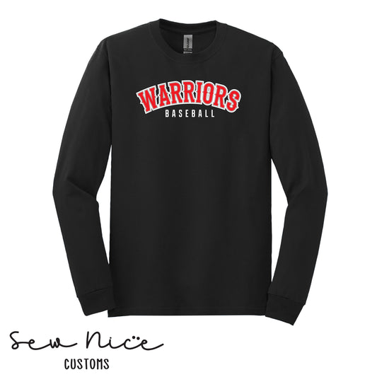 Warriors Baseball Long Sleeve