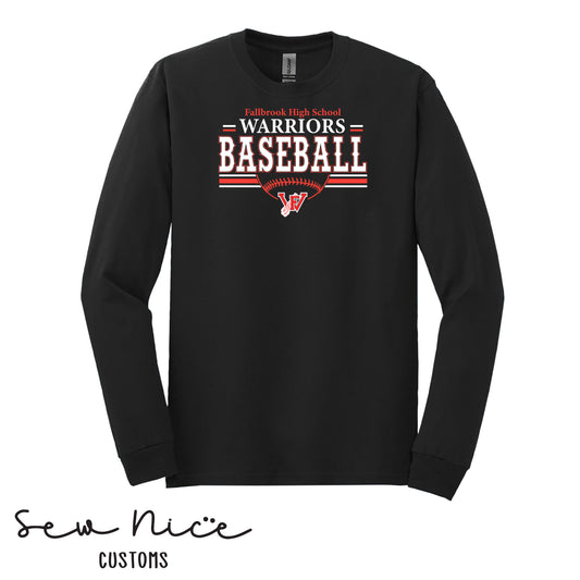 Fallbrook Warriors Baseball Long Sleeve