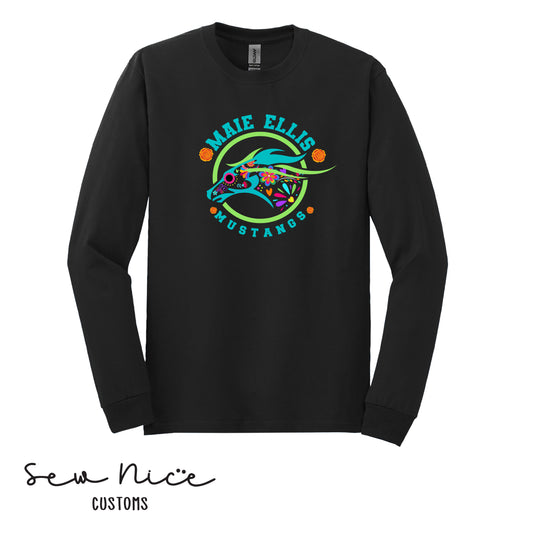 MEE Day of the Dead- Unisex Adult/Youth Long Sleeve Shirt