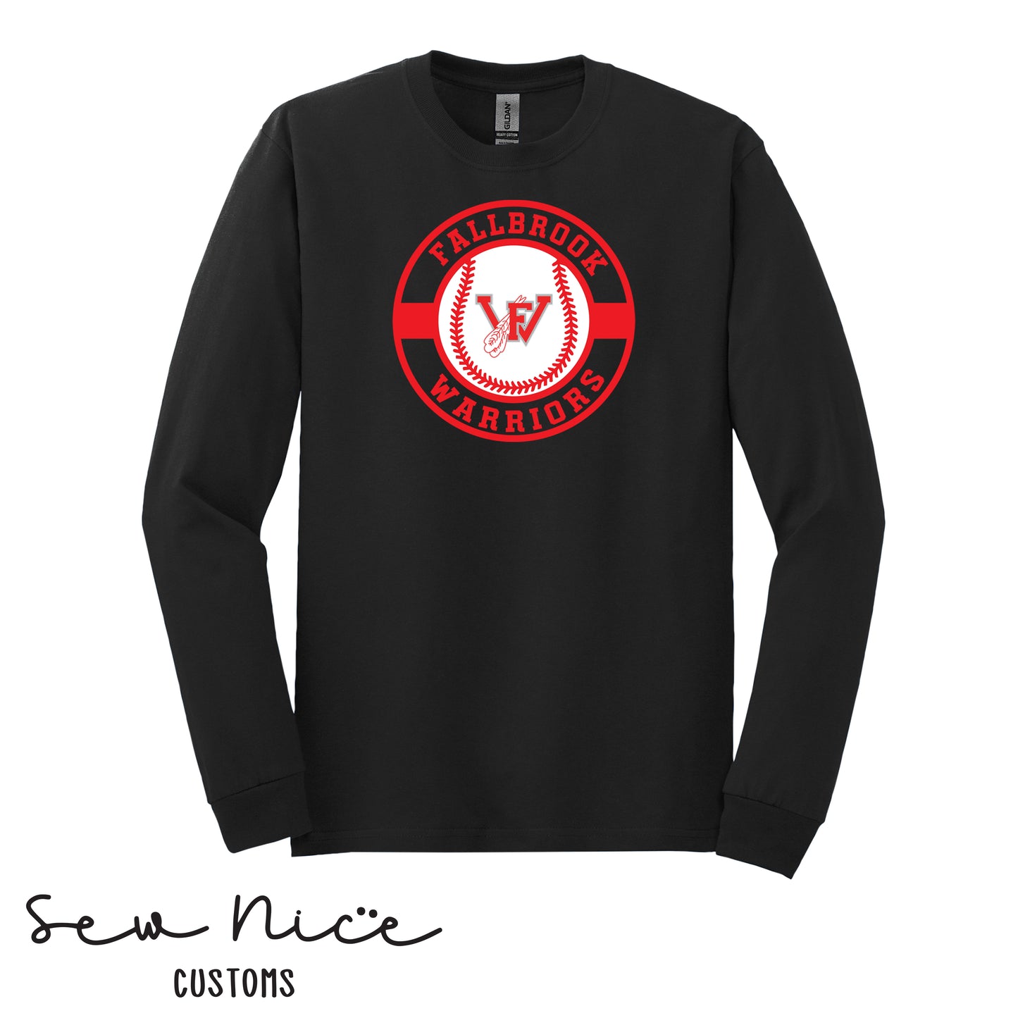 YOUTH-Circle Design Long Sleeve