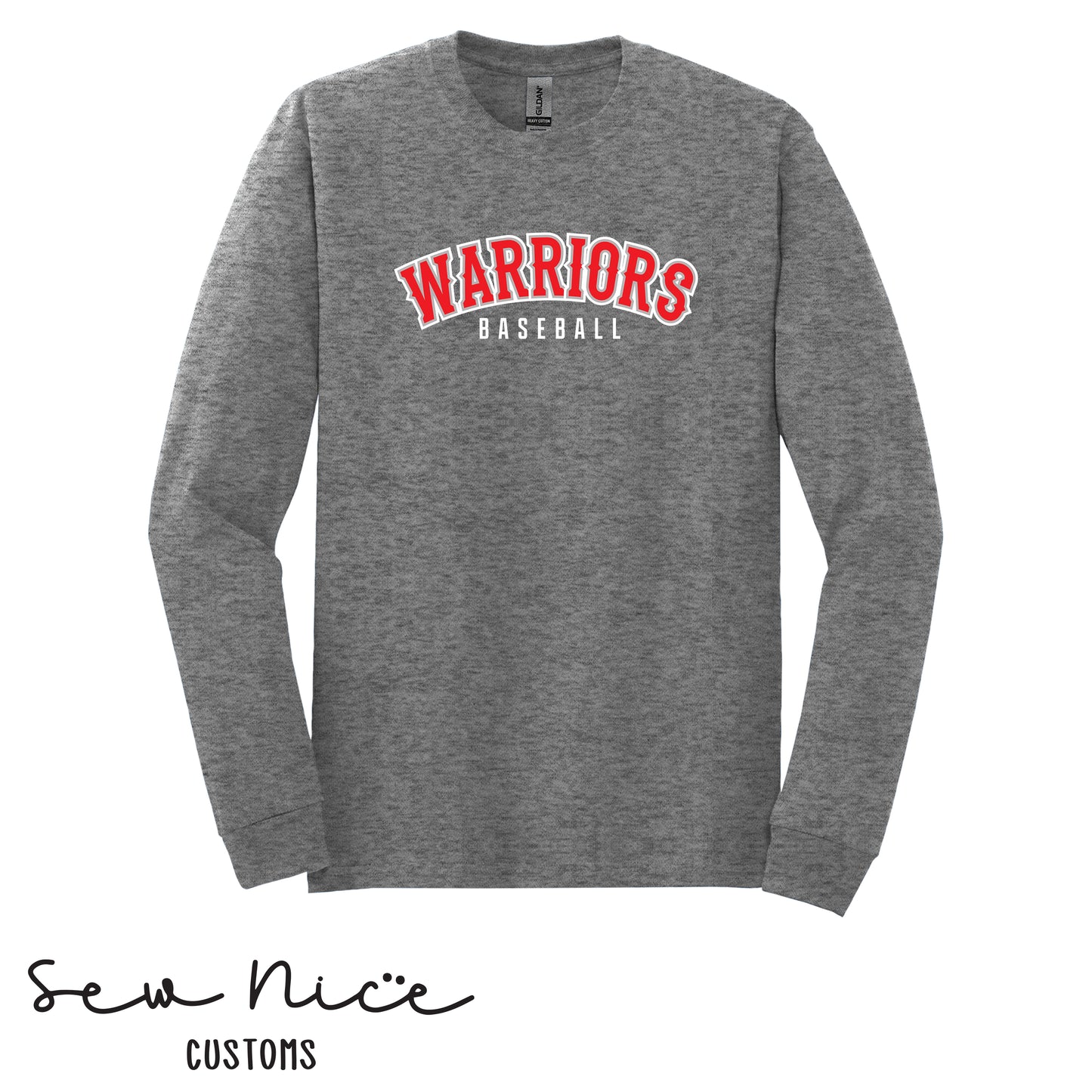 Warriors Baseball Long Sleeve