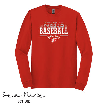 Fallbrook Warriors Baseball Long Sleeve