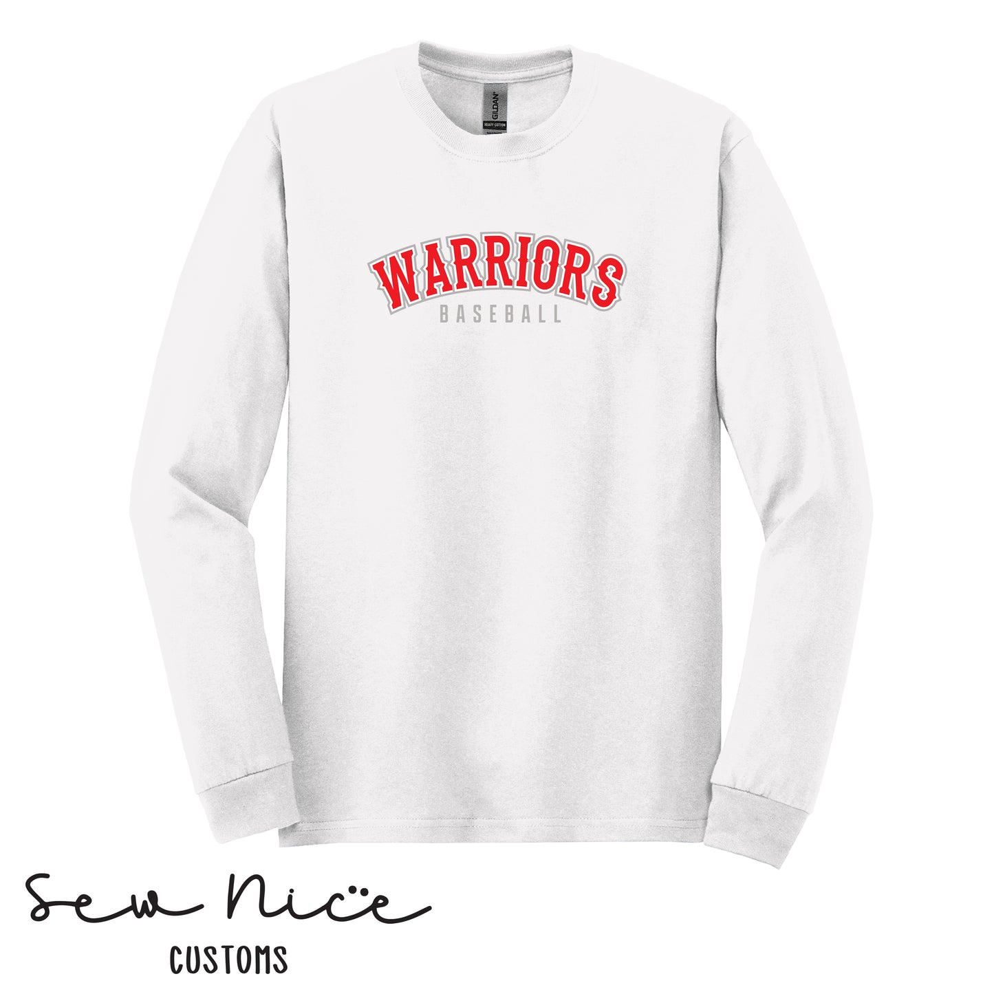 Warriors Baseball Long Sleeve