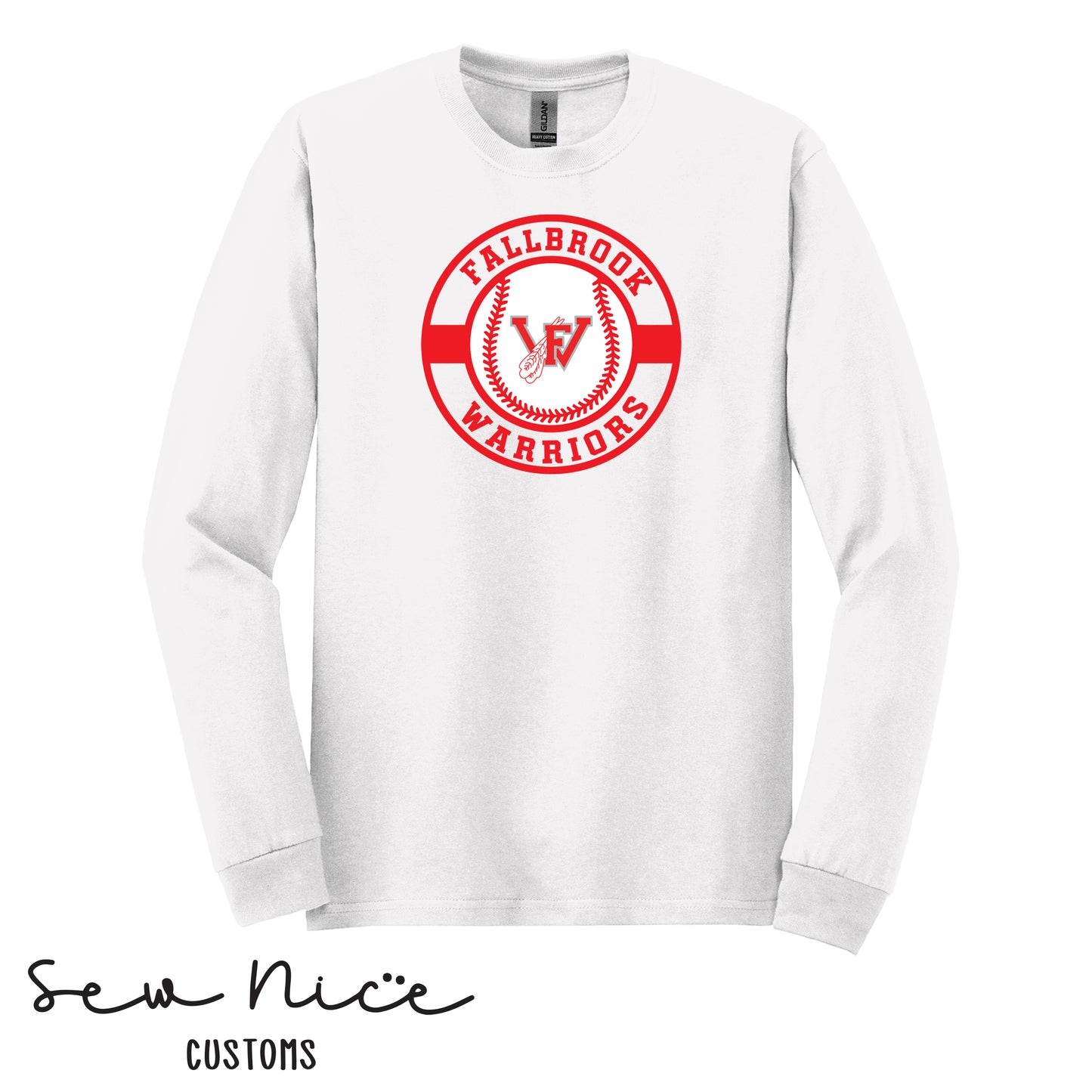 YOUTH-Circle Design Long Sleeve