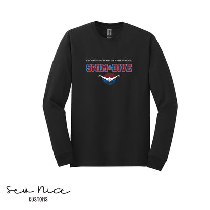 ECHS Swim & Dive- Unisex Shirt, Long Sleeve, Crewneck, Hoodie