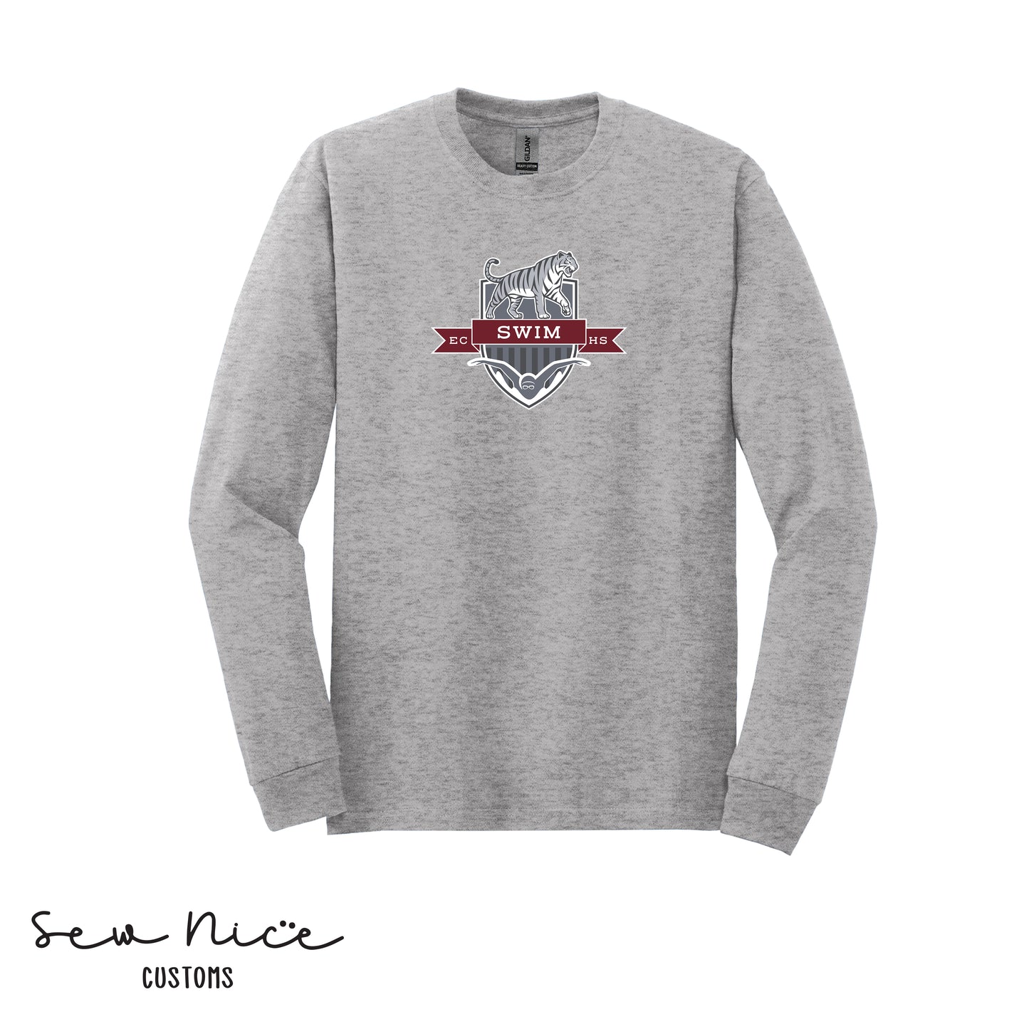 ECHS Swim Unisex Shirt, Long Sleeve,Crewneck, Hoodie