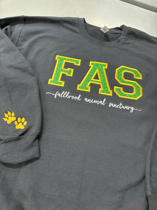 Glitter Appliqué FAS sweatshirt