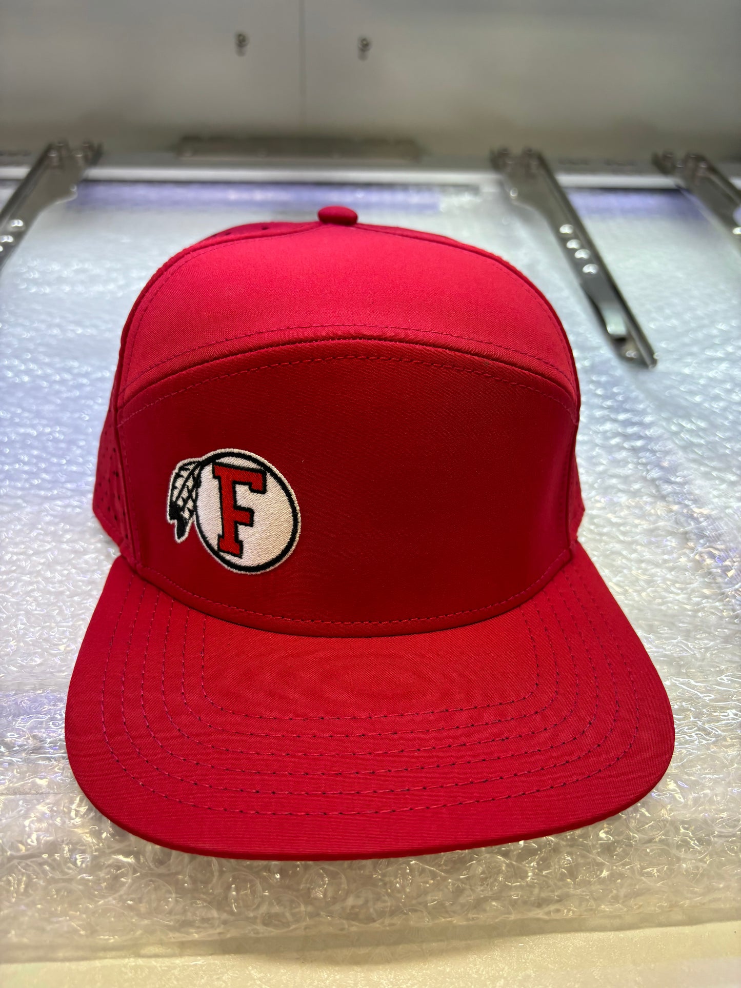 FHS -*Hats & Flats* Water/Sweat Repellent Hat- Embroidered Fallbrook Logo -FHS Baseball