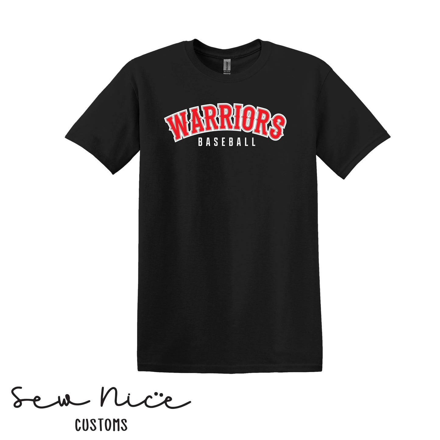 YOUTH-Warriors Baseball T-Shirt