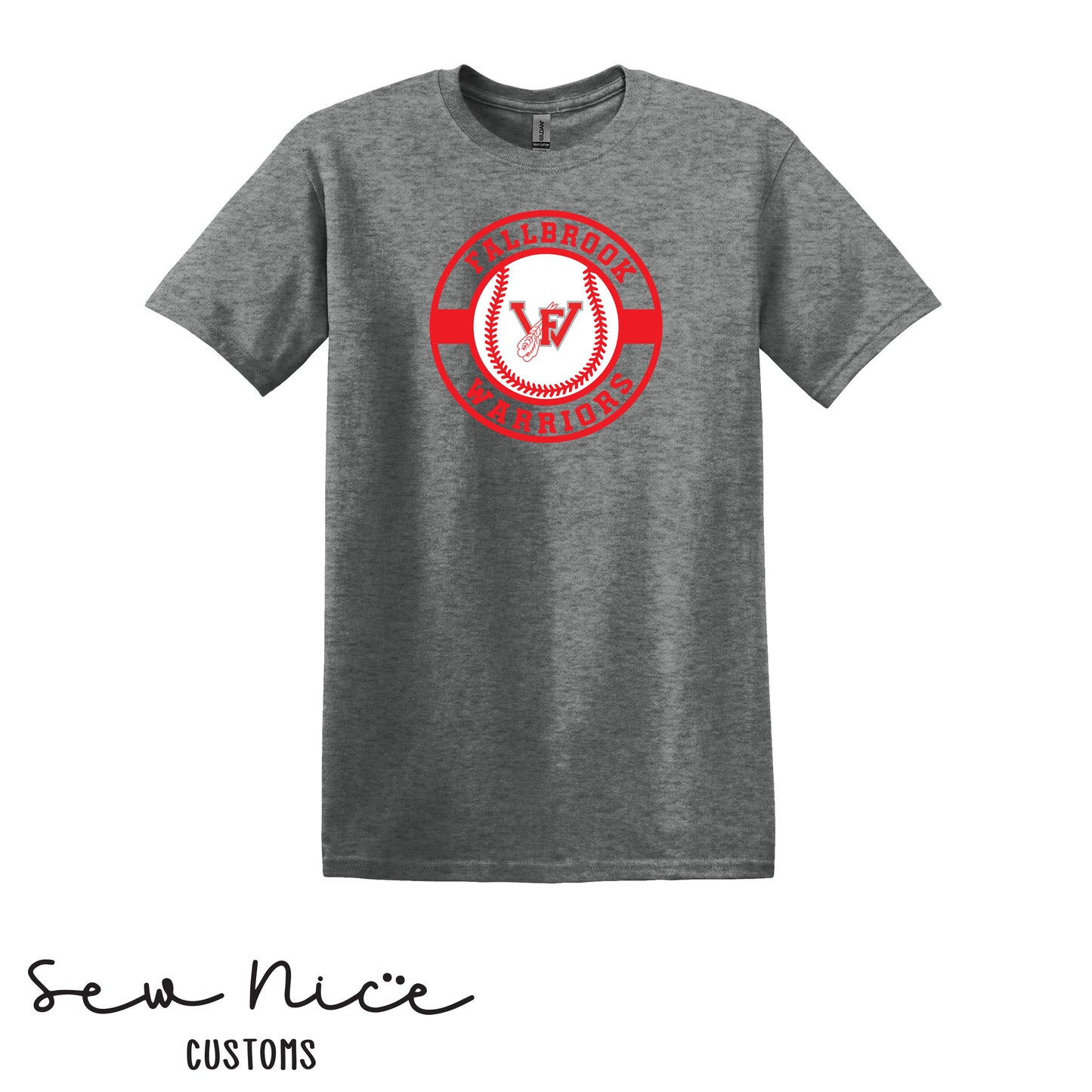 YOUTH-Circle Design T-Shirt