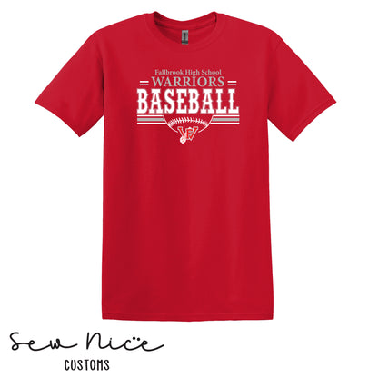 Fallbrook Warriors Baseball Shirt