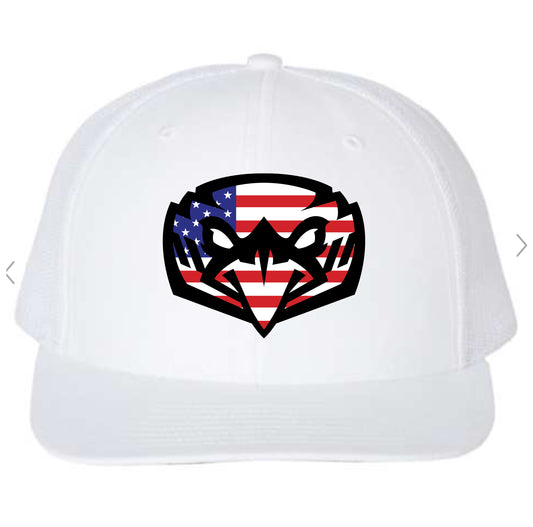 San Pasqual American Flag Eagle Hat