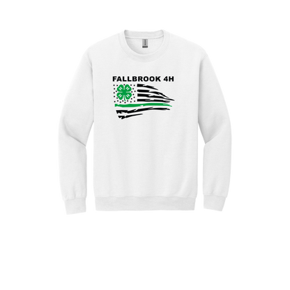 Fallbrook 4-H - ADULT Unisex Crewneck- Front Design