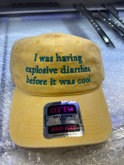 before it was cool...  unstructured 'dad' hat