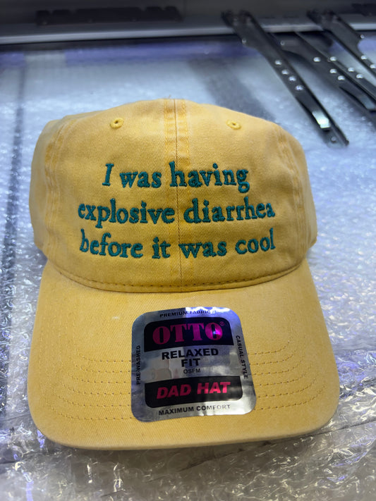 before it was cool...  unstructured 'dad' hat