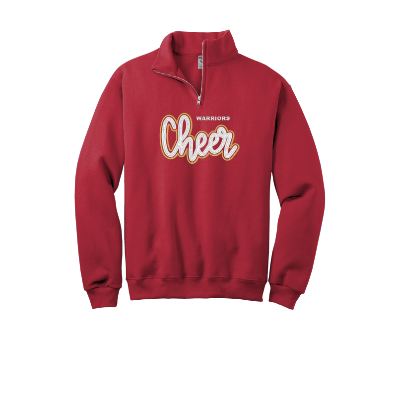 Embroidered Glitter Cheer Applique Sweatshirt