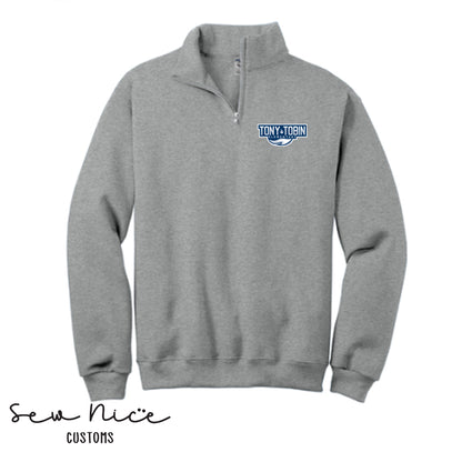 Embroidered Tony Tobin- Unisex Adult 1/4 Zip