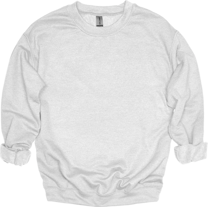Embroidered Ghost with Drink - Unisex Crewneck Sweatshirt