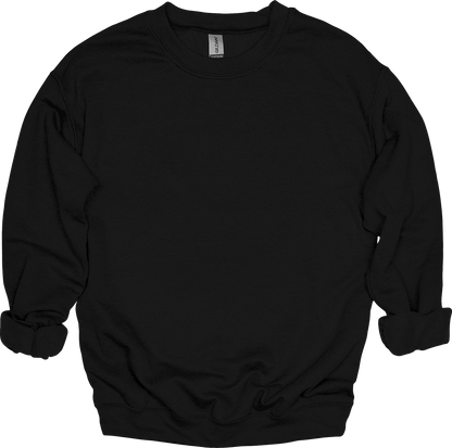 Embroidered Ghost with Drink - Unisex Crewneck Sweatshirt