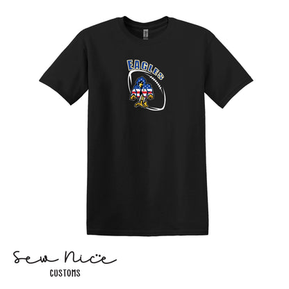 SP Eagles American Flag Robe-Unisex Adult/Youth T-Shirt