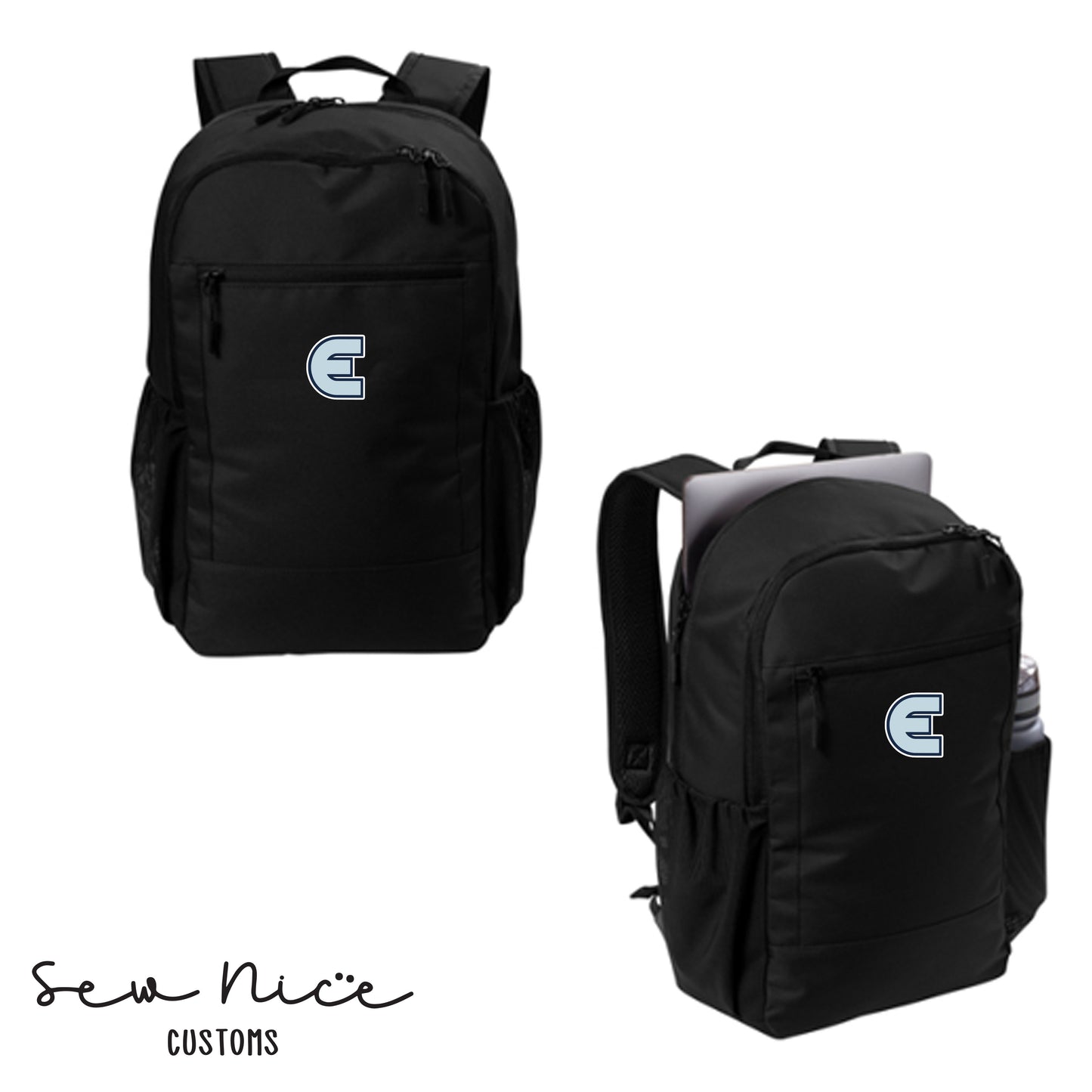 Elevate Backpack- Embroidered "E"