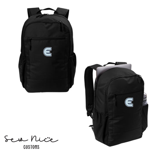 Elevate Backpack- Embroidered "E"