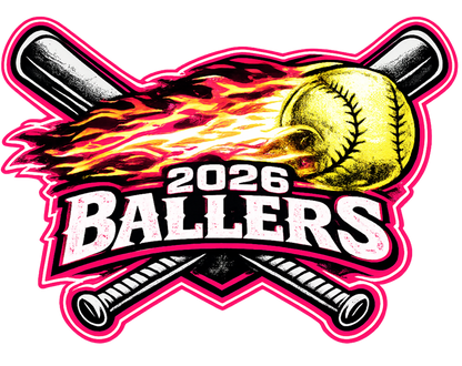 2026 Ballers (Bats) Softball- Unisex Crewneck Sweatshirt