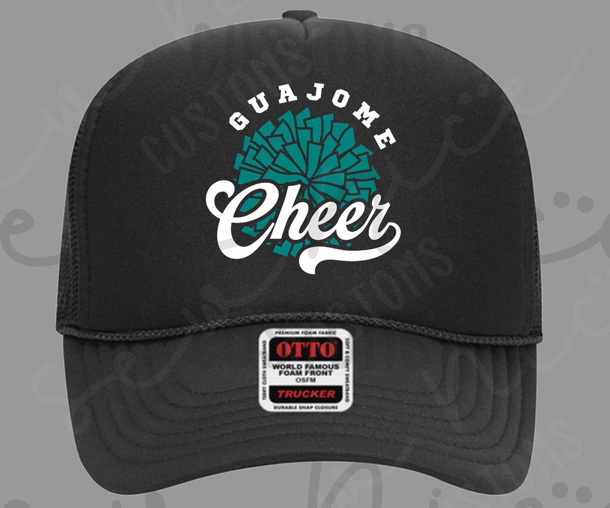 Guajome Pom Pom Cheer- Foam Trucker Hat