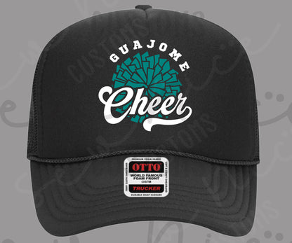 Guajome Pom Pom Cheer- Foam Trucker Hat