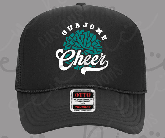 Guajome Pom Pom Cheer- Foam Trucker Hat