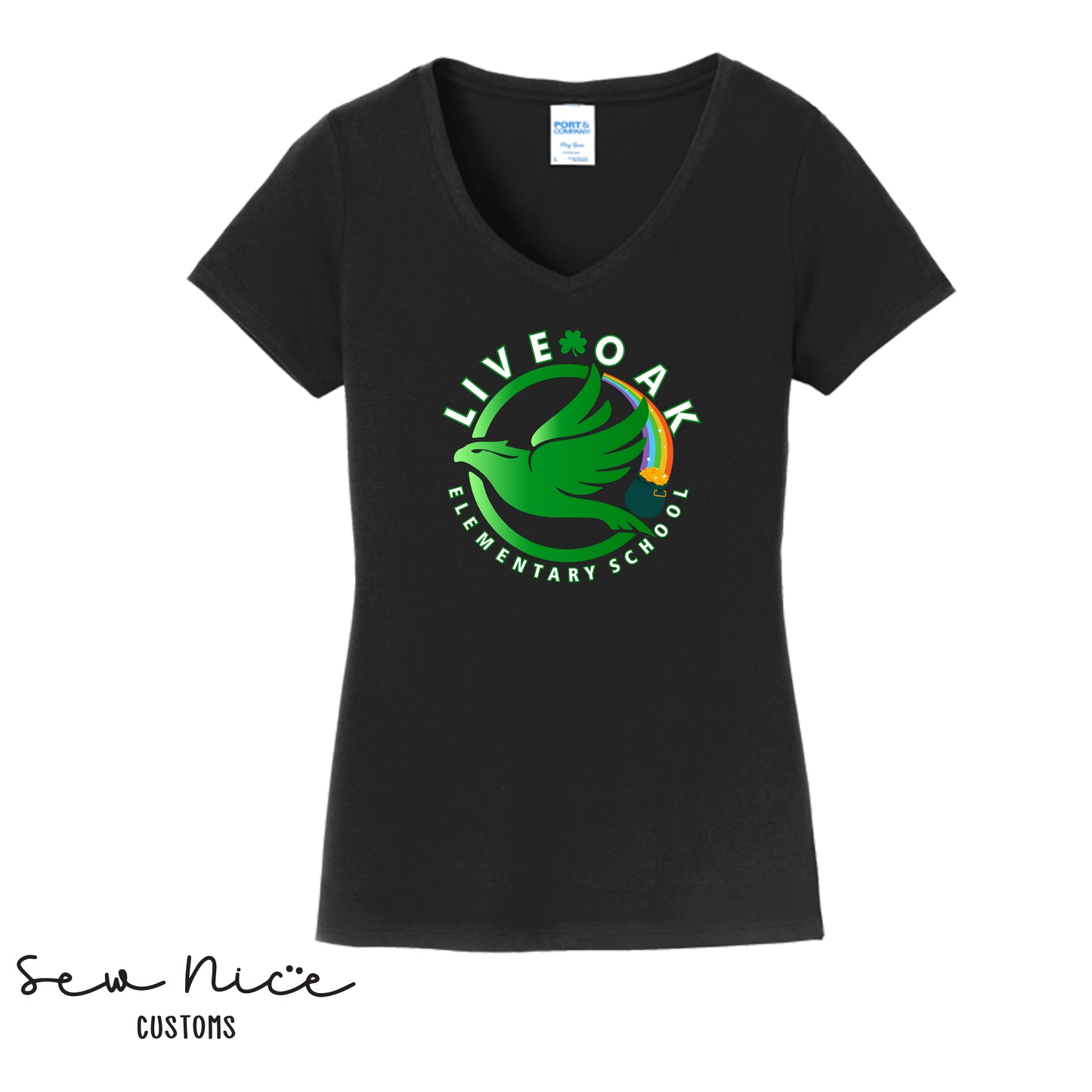 Live Oak St. Patrick's Day Women's V-Neck