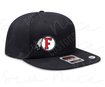 Embroidered FHS Logo- Otto Wool Flat Bill Hat