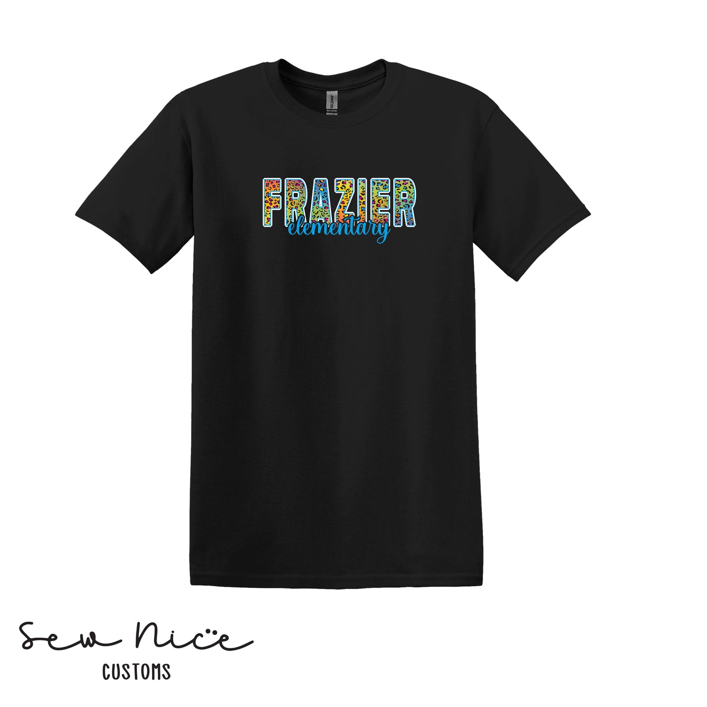 Leopard Frazier Design- Unisex Adult/Youth T-Shirt