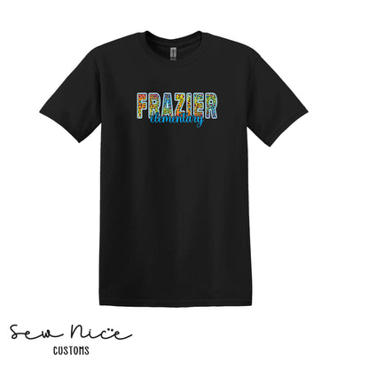 Leopard Frazier Design- Unisex Adult/Youth T-Shirt