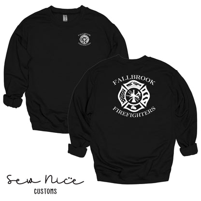 Fallbrook Maltese Cross- Crewneck Sweatshirt