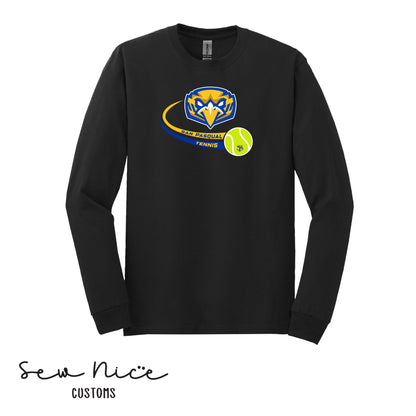 SP Eagles Swoosh Tennis- Unisex Adult/Youth Long Sleeve Shirt