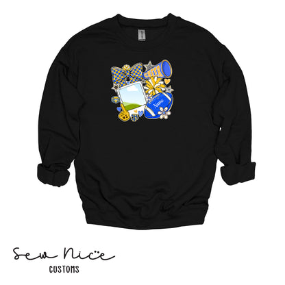 Custom SP Cheer Pic- Unisex Adult/Youth Crewneck Sweatshirt