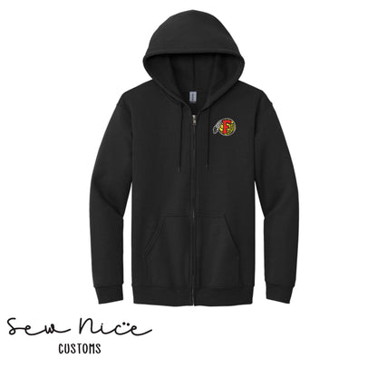 Embroidered FHS Water Polo- Unisex Adult/Youth Full Zip Hoodie