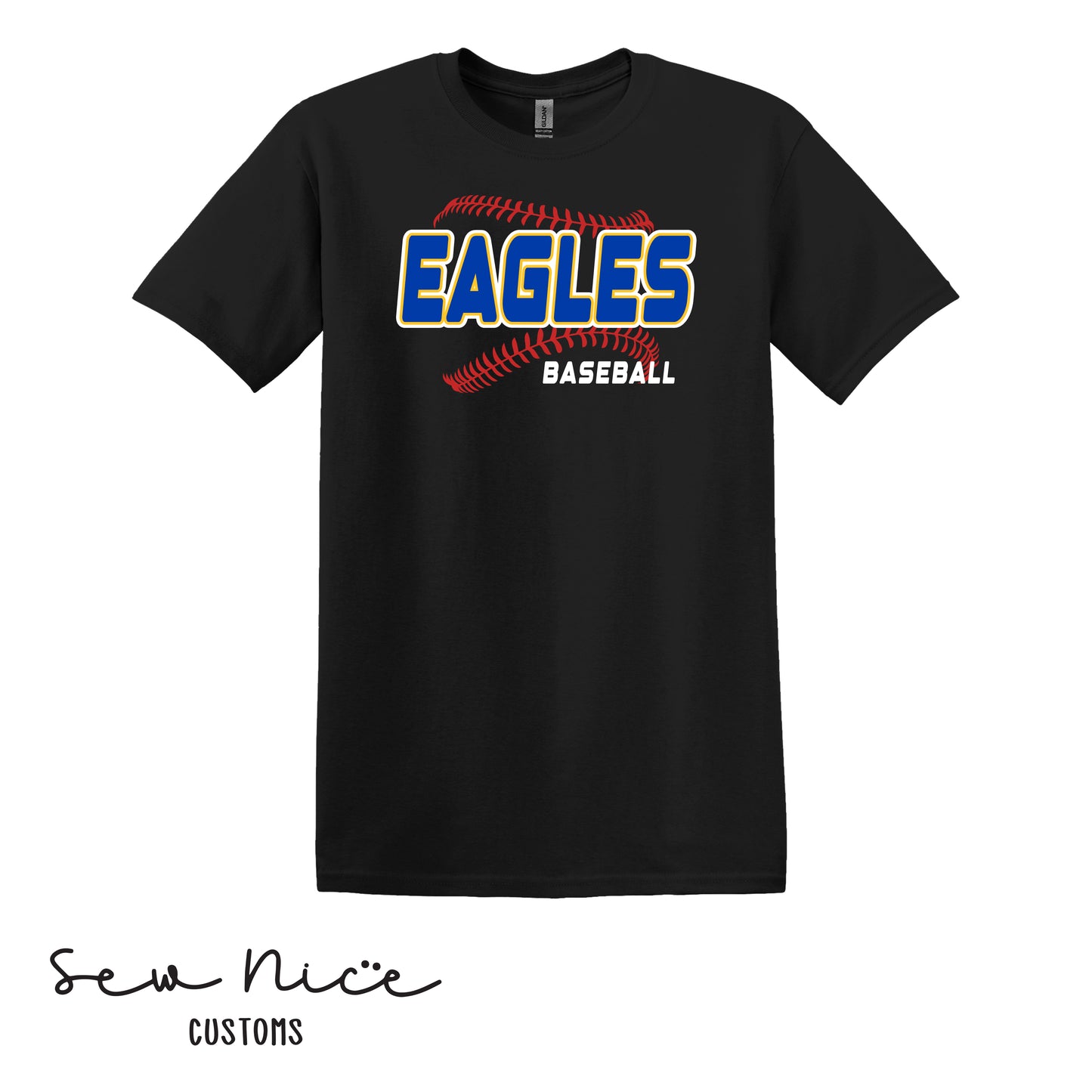 EAGLES Seam Design- Unisex Adult/Youth T-Shirt