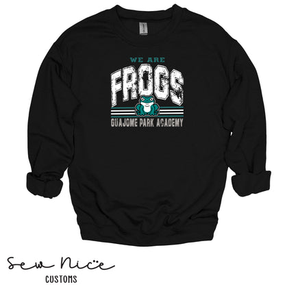 Guajome-Vintage We Are Frogs- Unisex Adult/Youth Crewneck Sweatshirt