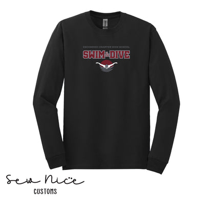 YOUTH-ECHS Swim & Dive- Unisex Shirt, Long Sleeve, Crewneck, Hoodie