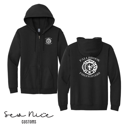 Fallbrook Maltese Cross-Full Zip Hoodie