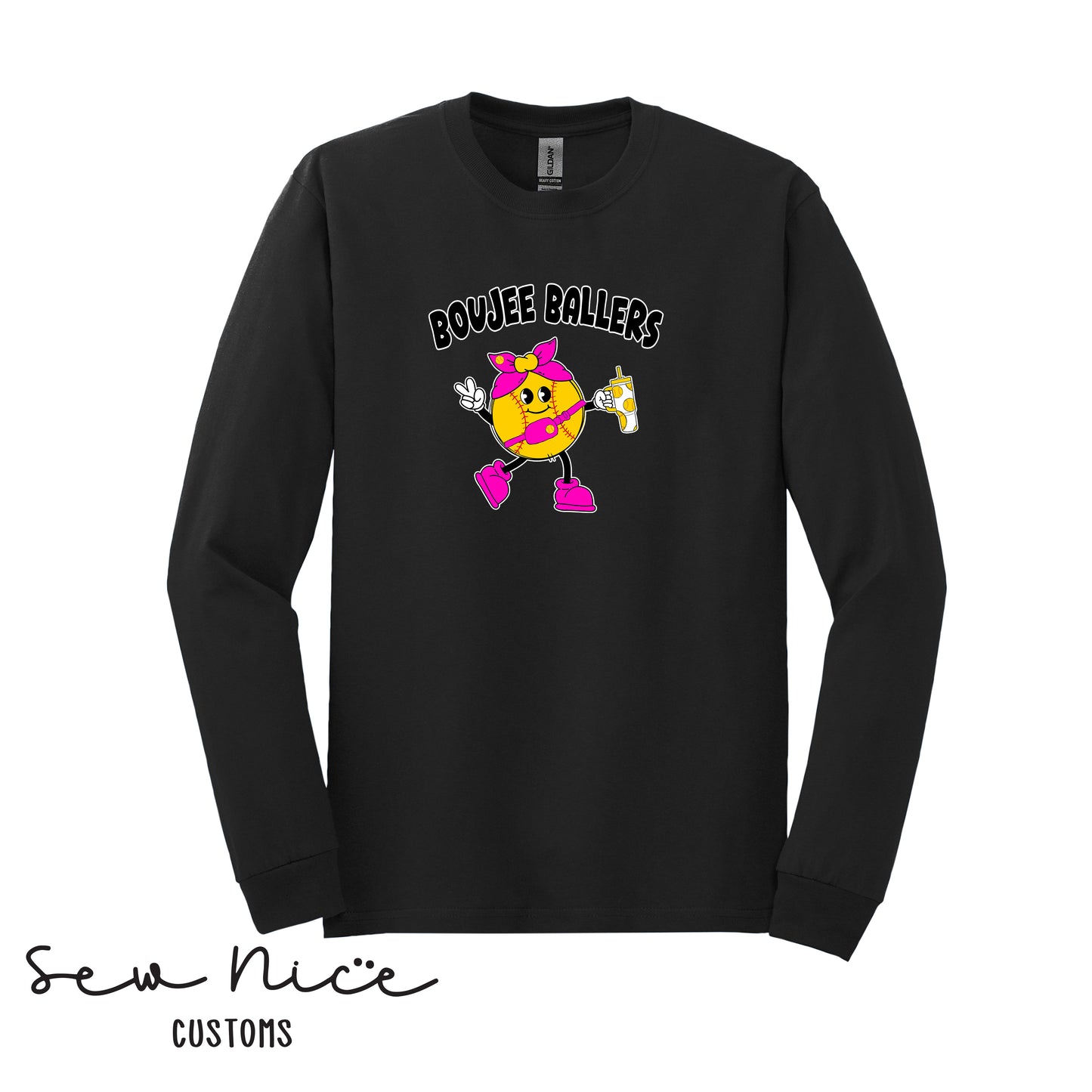 Boujee Ballers- Unisex Adult/Youth Long Sleeve Shirt