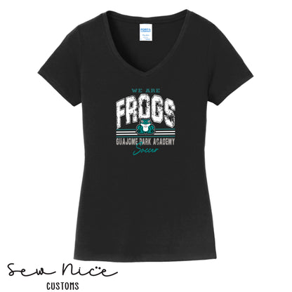Guajome-Vintage-Soccer-Ladies V-Neck Shirt